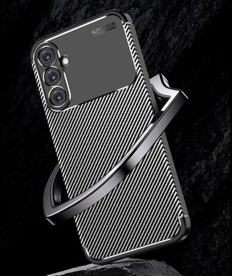 Samsung Galaxy A15      Carbon Fibre Case    Black