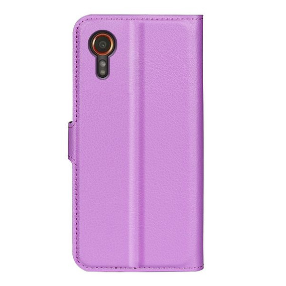 Galaxy Xcover 7      Pu Wallet Case    [Purple]