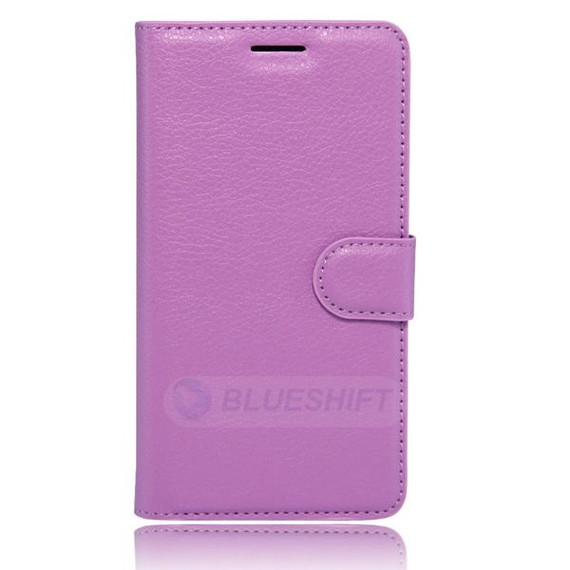 Oppo R9S      Pu Wallet Case    [Purple]