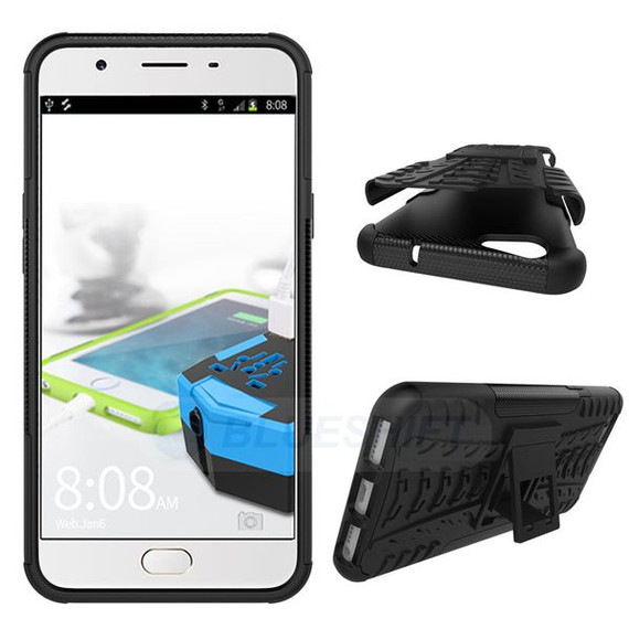OPPO F1s Heavy Duty Case Black