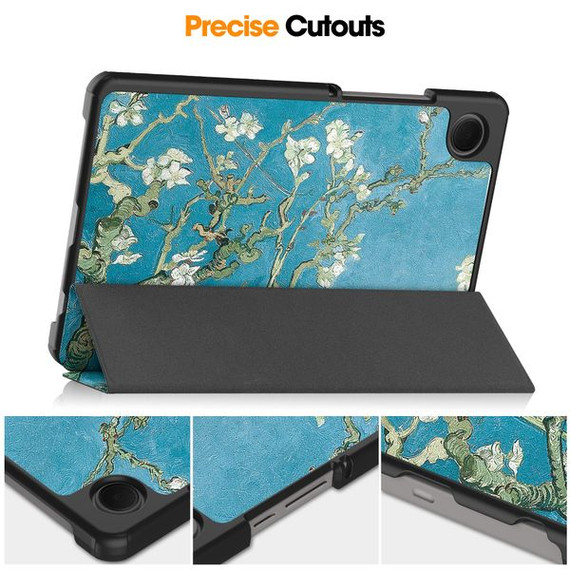 Samsung Galaxy Tab A9 X115    Designer Tri-Fold Case      PlumTree
