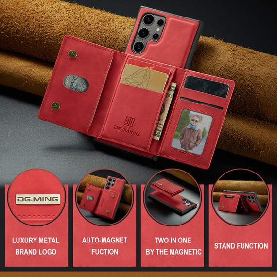 Samsung Galaxy S24Ultra Magnetic Wallet Red Samsung Galaxy S24Ultra Magnetic Wallet Red