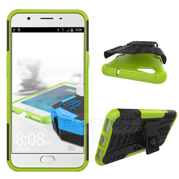 OPPO F1s Heavy Duty Case Green