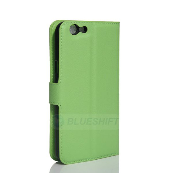 Oppo F1S      Pu Wallet Case    [Green]
