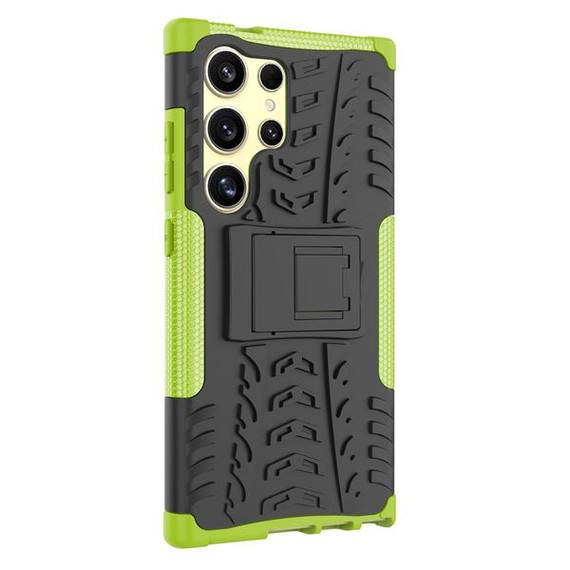 Samsung Galaxy S24Ultra      Heavy Duty Case    Green