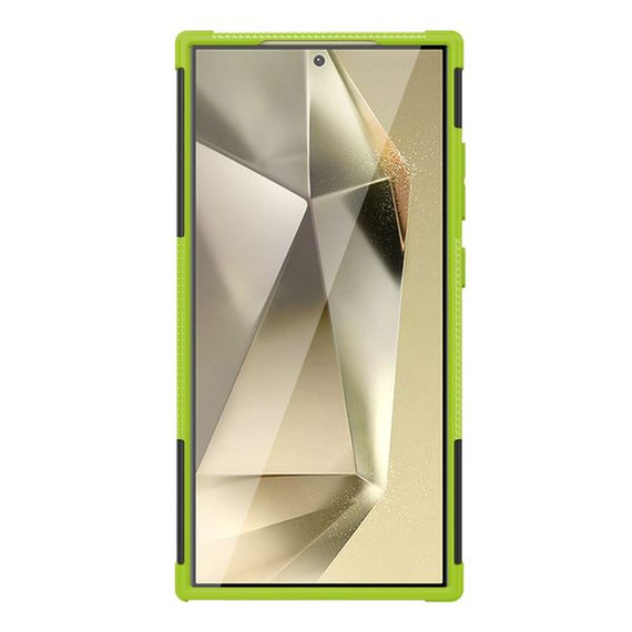Samsung Galaxy S24Ultra      Heavy Duty Case    Green