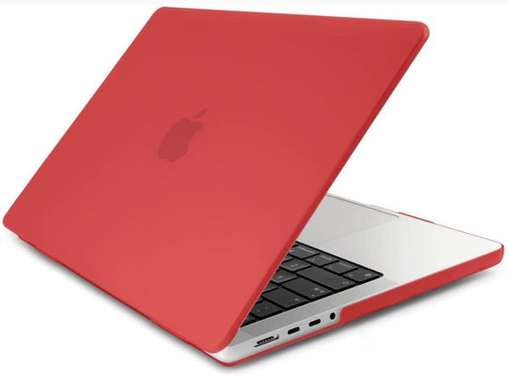 Apple MacBook Pro 16" (M2, 2023) A2780 Matte Hard Case Red Apple MacBook Pro 16" (M2, 2023) A2780 Matte Hard Case Red
