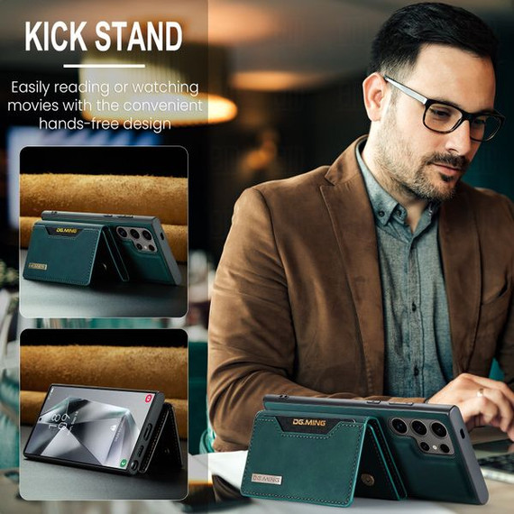 Samsung Galaxy S24Ultra      Magnetic Wallet    Green