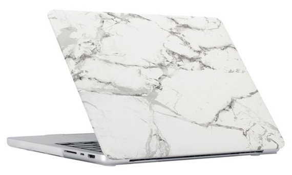 Apple MacBook Pro 14" (2021) A2442 Designer Hard Case WhiteMarble Apple MacBook Pro 14" (2021) A2442 Designer Hard Case WhiteMarble