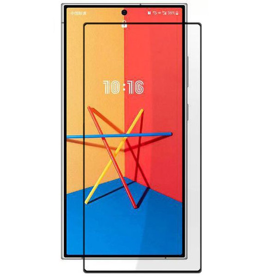 Samsung Galaxy S24Ultra         Tempered Glass Screen Protector Black