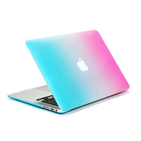 Apple MacBook Air 13" (2012-2017) A1466   Rainbow Hard Case    Rainbow
