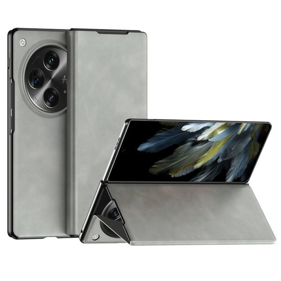 OPPO Find N3 PU Leather Case Grey