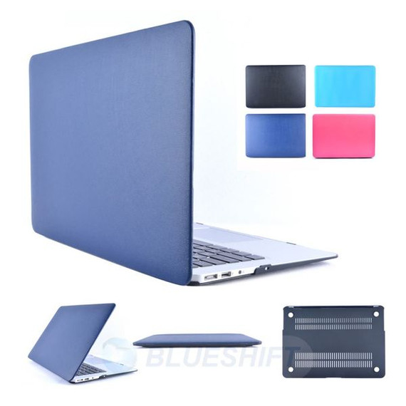 Apple MacBook Air 13" (2012-2017) A1466 Leatherette Hard Case Navy Apple MacBook Air 13" (2012-2017) A1466 Leatherette Hard Case Navy