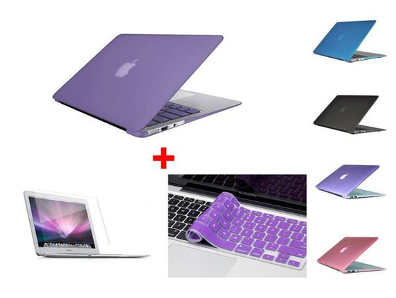 Apple MacBook Air 11" (2012-2015) A1465   Matte Hard Case    Purple