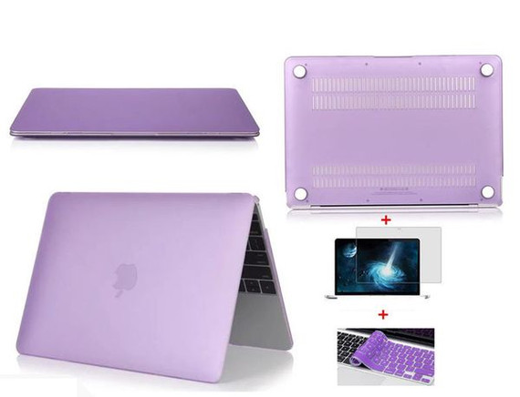 Apple MacBook 12" (2015-2017) A1534 Matte Hard Case Purple Apple MacBook 12" (2015-2017) A1534 Matte Hard Case Purple