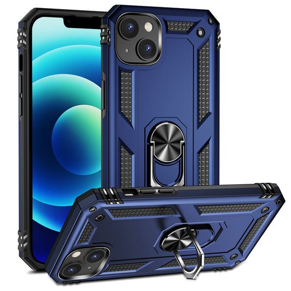 Apple iPhone 15 Plus Military Armour Ring Case Navy Apple iPhone 15 Plus Military Armour Ring Case Navy