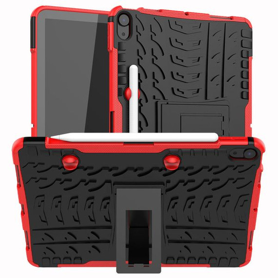 Apple iPad Air 10.9" (5th Gen, 2022)    Heavy Duty Case    Red