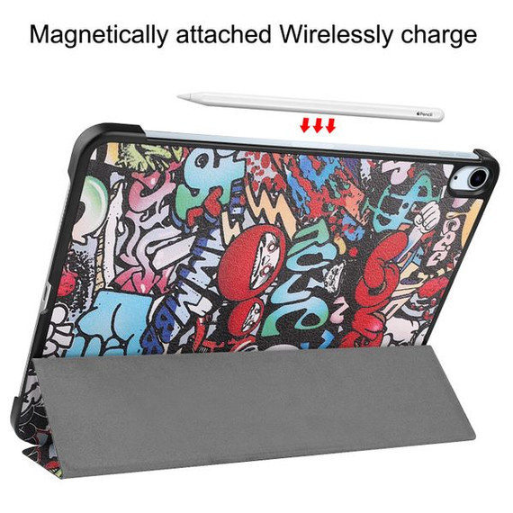 Apple iPad Air 10.9" (5th Gen, 2022)    Designer Tri-Fold Case      Graffiti