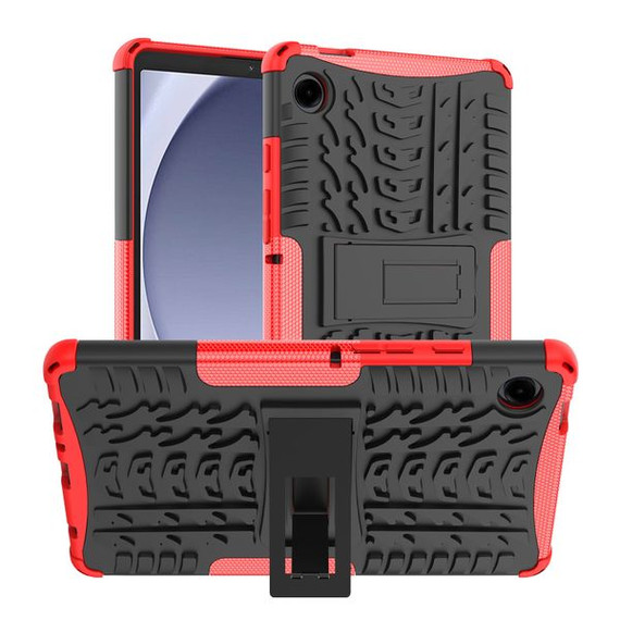 Samsung Galaxy Tab A9 X115    Heavy Duty Case    Red