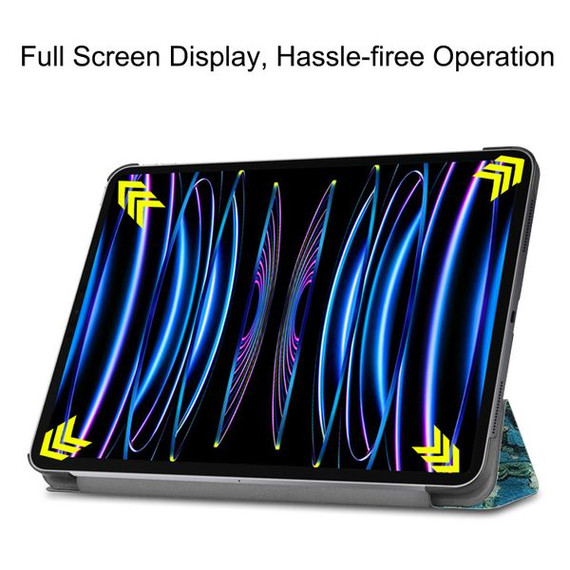 Apple iPad Pro 11" (4th Gen 2022) Designer Tri-Fold Case PlumTree Apple iPad Pro 11" (4th Gen 2022) Designer Tri-Fold Case PlumTree