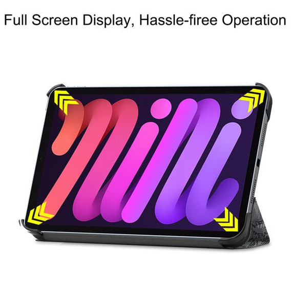 Apple iPad Mini 8.3" 2021 (6th Gen) Designer Tri-Fold Case EiffelTower Apple iPad Mini 8.3" 2021 (6th Gen) Designer Tri-Fold Case EiffelTower