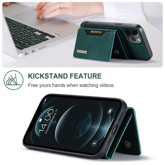 Apple iPhone 12/12 Pro Magnetic Wallet Green Apple iPhone 12/12 Pro Magnetic Wallet Green