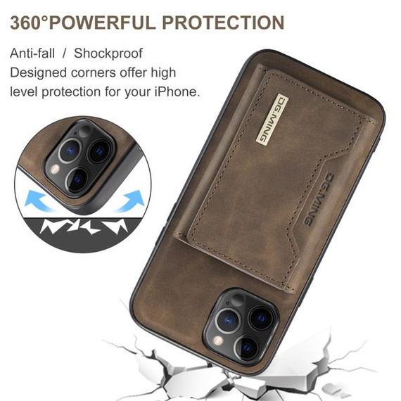 Apple iPhone 12 Pro Max Magnetic Wallet Coffee Apple iPhone 12 Pro Max Magnetic Wallet Coffee
