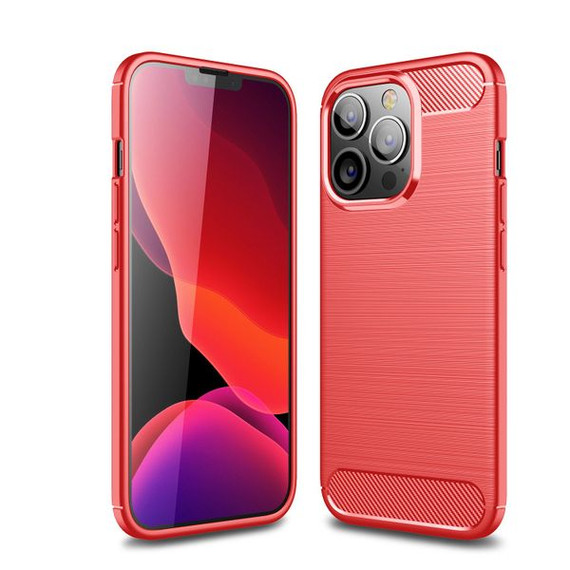 Apple iPhone 13 Pro Carbon Fibre Case Red