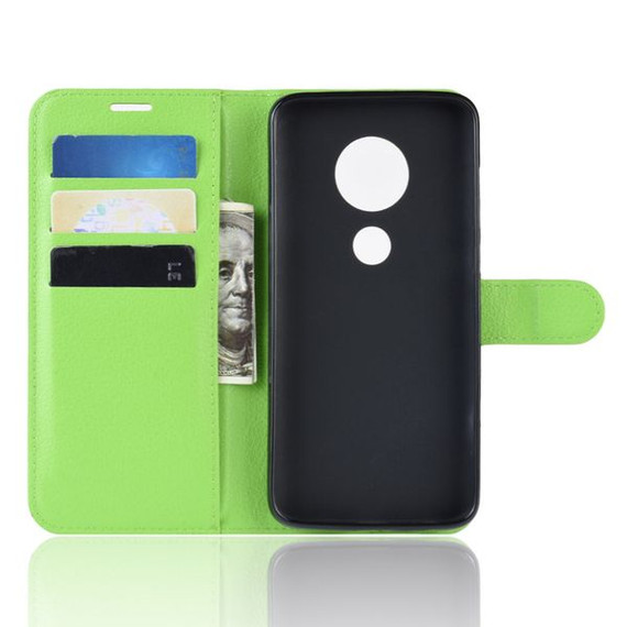 Moto G7/G7Plus      Pu Wallet Case    [Green]