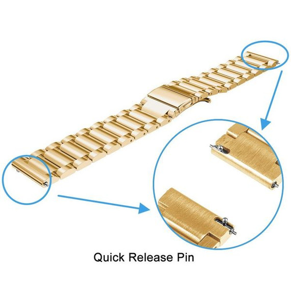 Huawei Watch GT 2 Pro      Stainless Steel Strap   Gold