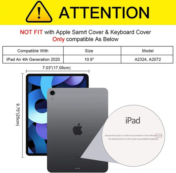Apple Apple    iPad Air 4    Soft Gel Case