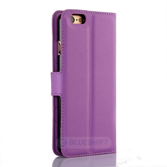 Iphone 5/5S/Se(1St Gen)      Pu Wallet Case    [Purple]