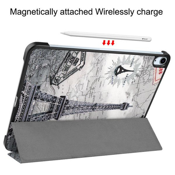 Apple iPad Air 4    Designer Tri-Fold Case      EiffelTower