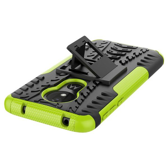 Moto G7 Power Heavy Duty Case Green