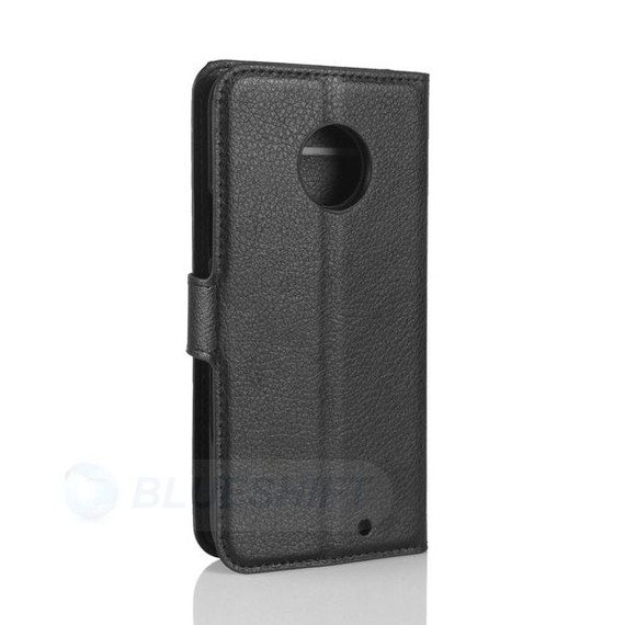 Moto X4      Pu Wallet Case    [Black]