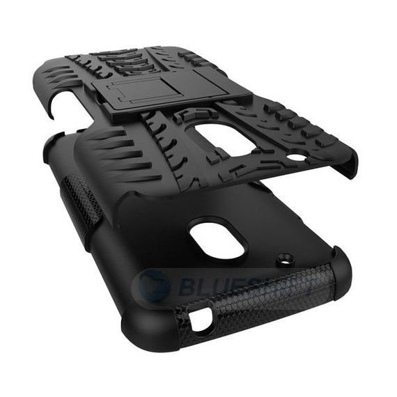 Moto G4 Play Heavy Duty Case Purple