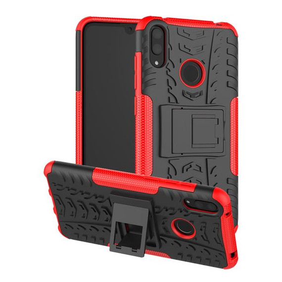 Huawei Y7 Pro 2019 Heavy Duty Case Red Huawei Y7 Pro 2019 Heavy Duty Case Red