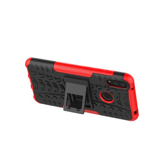 Huawei Y7 Pro 2019      Heavy Duty Case    Red