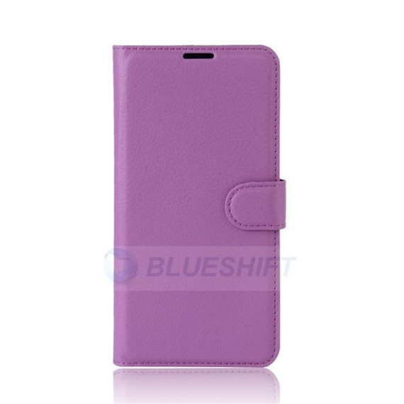 Huawei Y5 2017      Pu Wallet Case    [Purple]