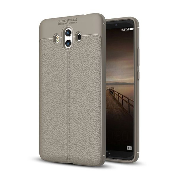 Huawei Mate 10      Leather Texture Case    Grey