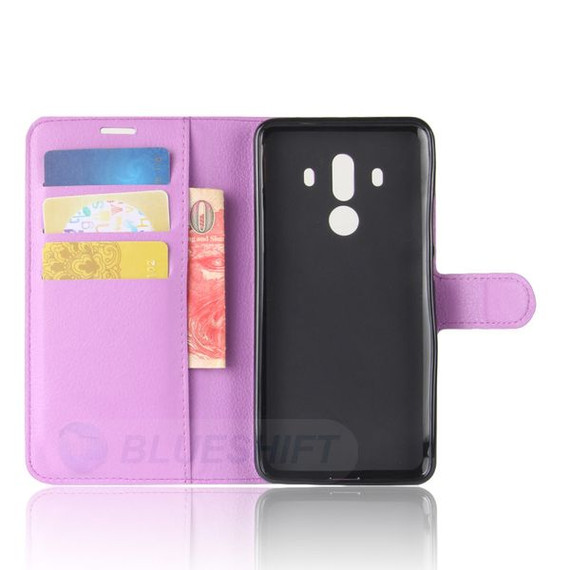 Huawei Mate 10 Pro      Pu Wallet Case    [Purple]