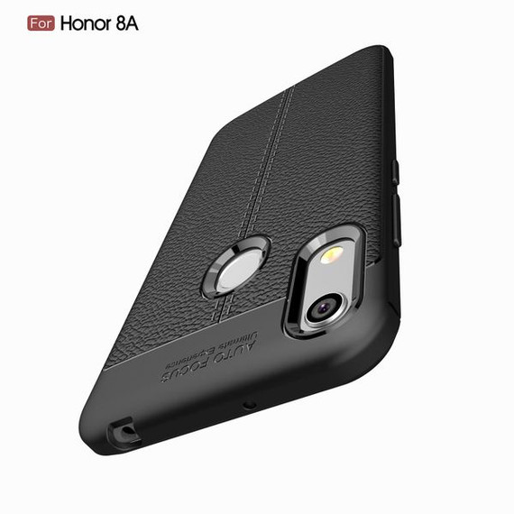 Huawei Y6s      Leather Texture Case    Navy