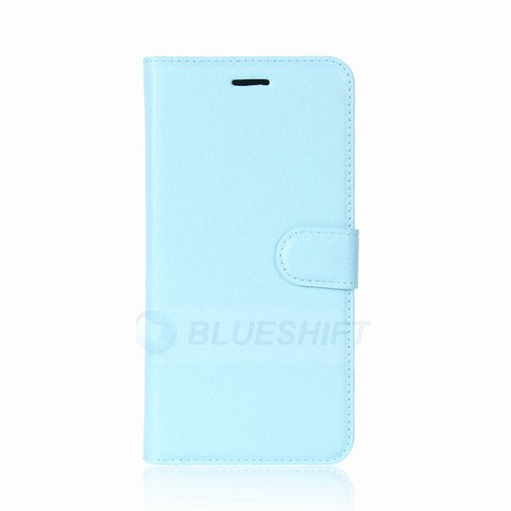 Moto C      Pu Wallet Case    [Lightblue]