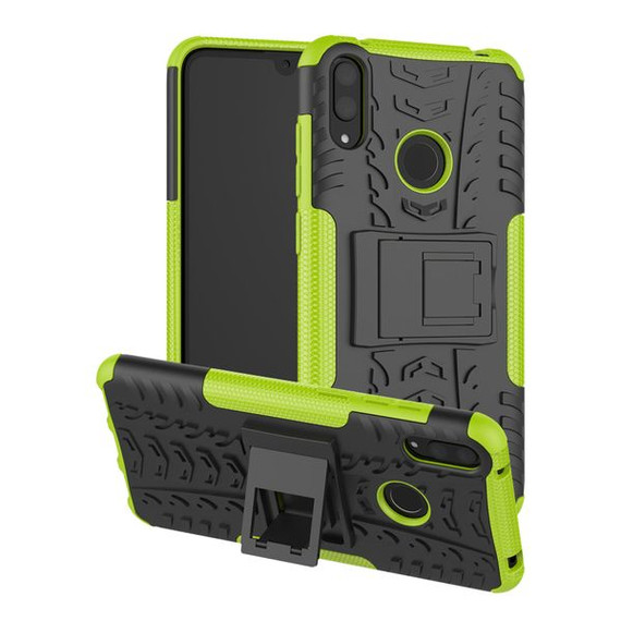 Huawei Y7 Pro 2019      Heavy Duty Case    Green