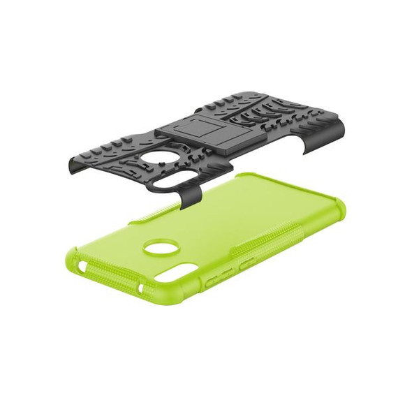 Huawei Y7 Pro 2019      Heavy Duty Case    Green
