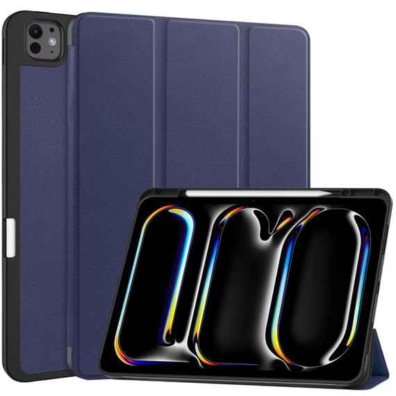Apple iPad Pro 13" (M4, 2024) Pen Holder Case Navy Apple iPad Pro 13" (M4, 2024) Pen Holder Case Navy