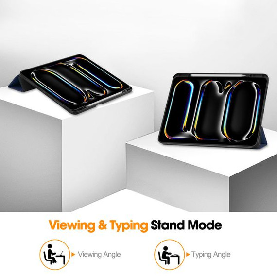 Apple iPad Pro 13" (M4, 2024) Pen Holder Case Navy Apple iPad Pro 13" (M4, 2024) Pen Holder Case Navy
