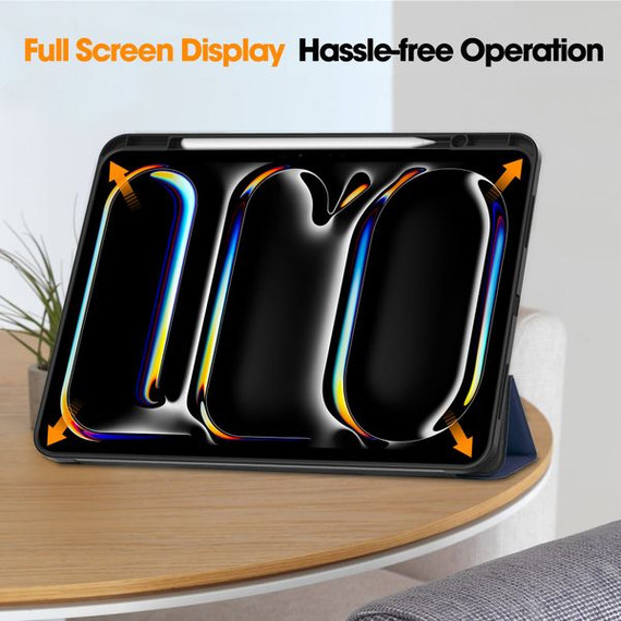 Apple iPad Pro 13" (M4, 2024)    Pen Holder Case    Navy