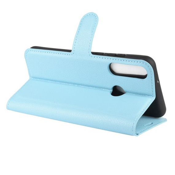 Huawei Y6P      Pu Wallet Case    [Lightblue]