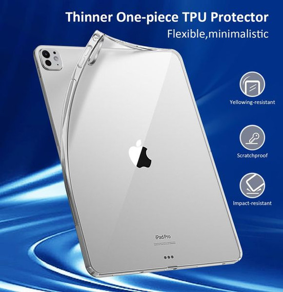 Apple iPad Pro 13" (M4, 2024)    Soft Gel Case